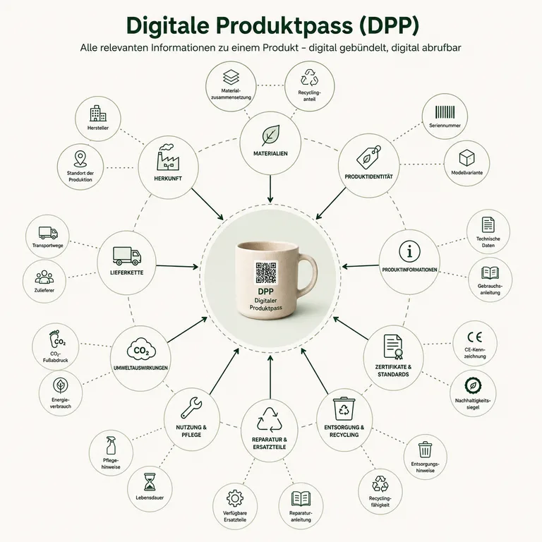 Die Datenebenen eines Digitalen Produktpasses